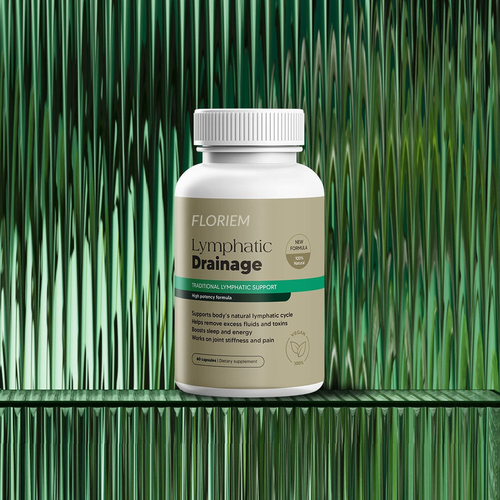 New Maximum Potency Formula - Lymphatic Drainage Capsules by Floriem™