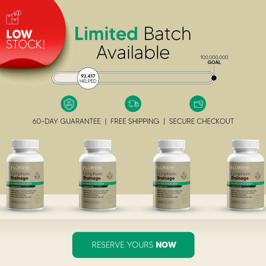 New Maximum Potency Formula - Lymphatic Drainage Capsules by Floriem™