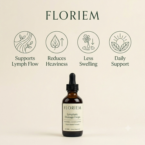 Floriem Lymphatic Drainage Drops For Daily Wellness And Whole-Body Relief