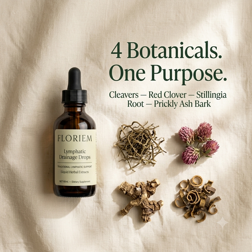 Floriem Lymphatic Drainage Drops For Daily Wellness And Whole-Body Relief