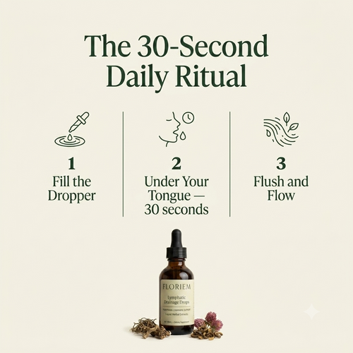 Floriem Lymphatic Drainage Drops For Daily Wellness And Whole-Body Relief