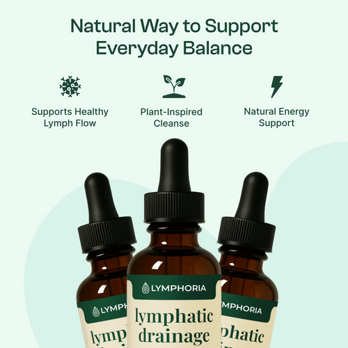Floriem® Lymphatic Drainage Drops ,  The daily ritual your face, body, and energy have been waiting for.