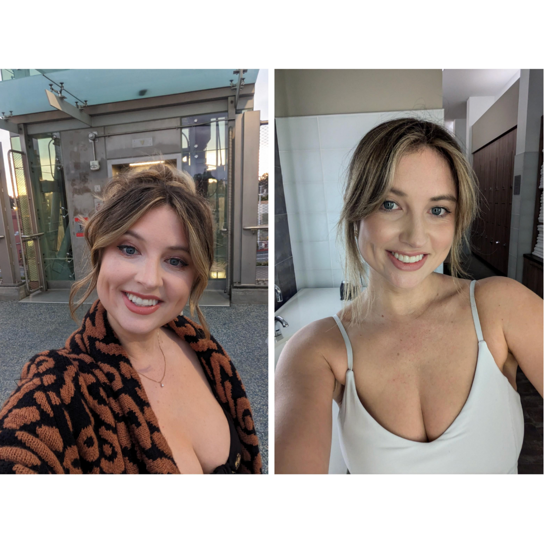 I always thought my face was just round…